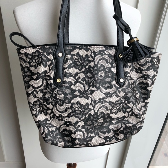 Emma Fox Handbags - Emma Fox Lace Tote Bag